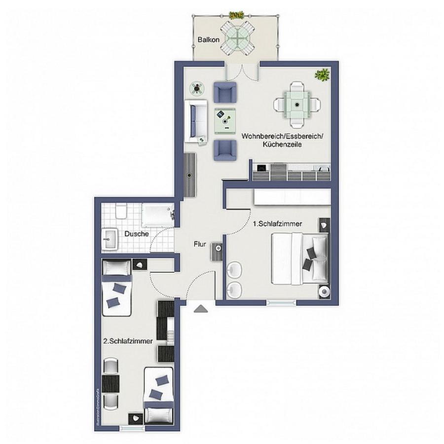 Strandstrasse 16 Wohnung 18 Kuehlungsborn Ngoại thất bức ảnh